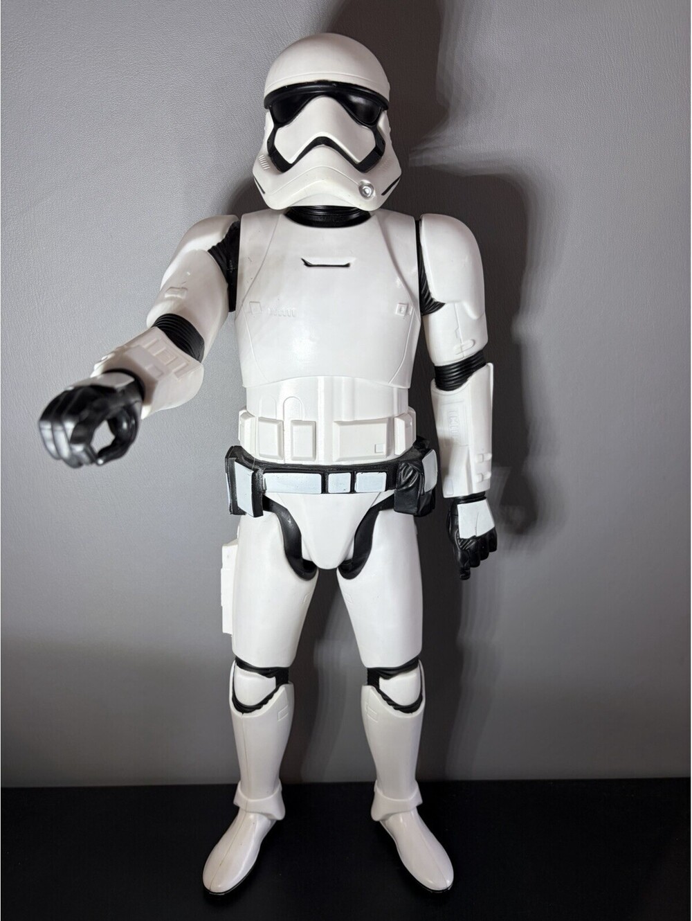 STAR WARS 18” Storm Trooper White Jakks Pacific 7pts Of Articulation